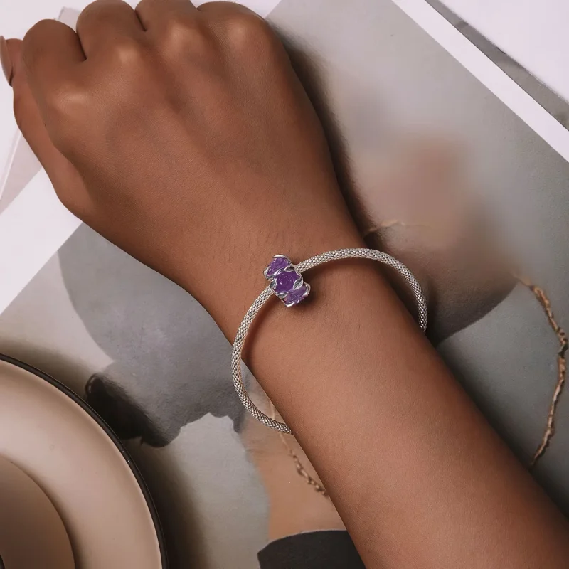 (imagine pentru) Charm Pandora în stil trandafir - SCC2602 - Vizualizare 9