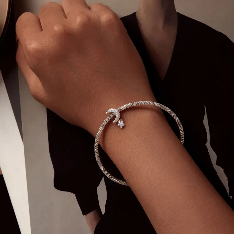 (imagine pentru) Ciondolul în stil Pandora cu modelul Lună - SCC2619 - Vizualizare 5