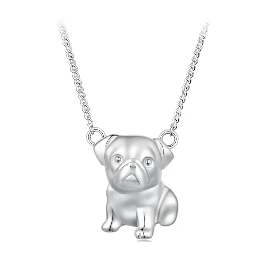 (imagine pentru) Colier Pug în stilul Pandora - BSN354