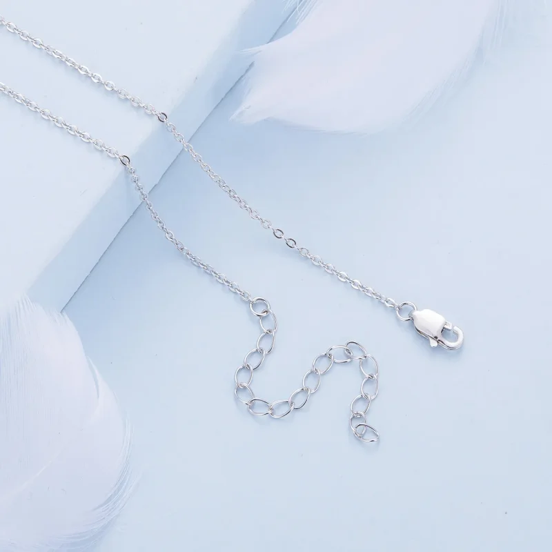 (imagine pentru) Colier stil Pandora cu fluture - BSN321 - Vizualizare 5