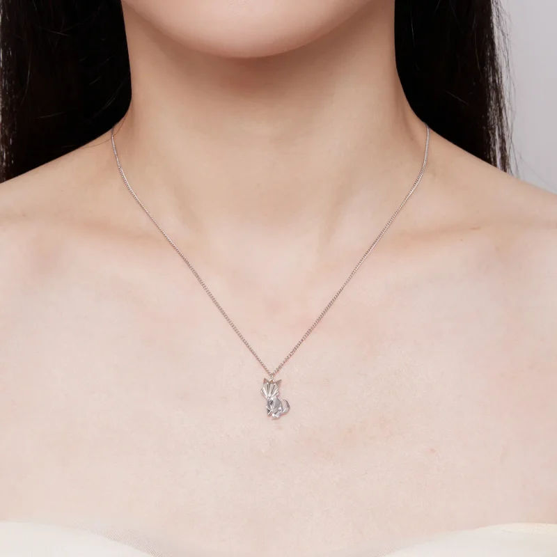 (imagine pentru) Colier stil Pandora cu vulpoi mic - BSN319 - Vizualizare 6