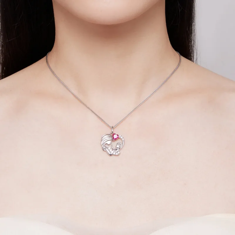 (imagine pentru) Colier stil Pandora pentru mamă și fiu - BSN323 - Vizualizare 6