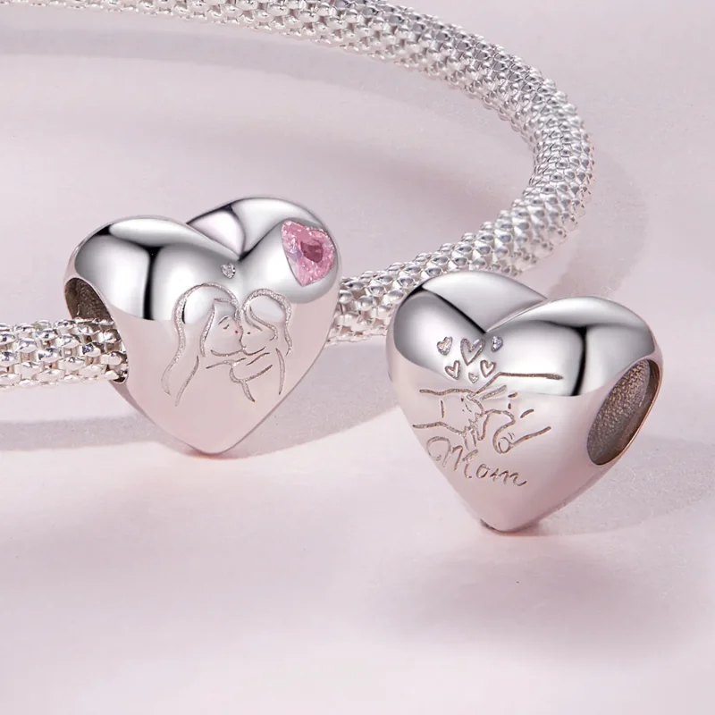 (imagine pentru) Frumosul charm în stil Pandora, Maternal Love - BSC827 - Vizualizare 4