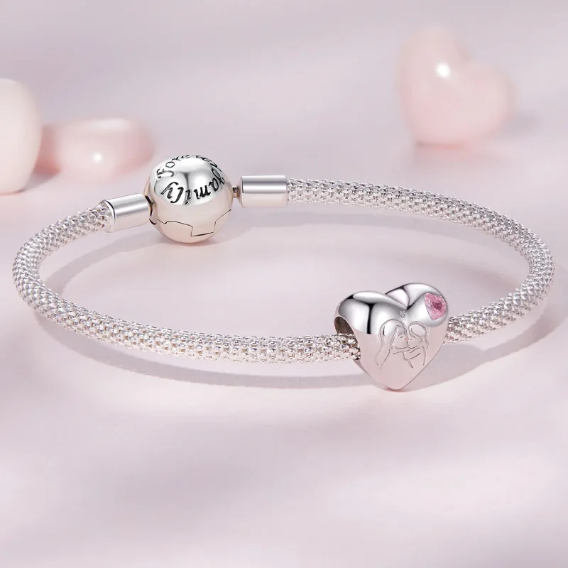 (imagine pentru) Frumosul charm în stil Pandora, Maternal Love - BSC827 - Vizualizare 5