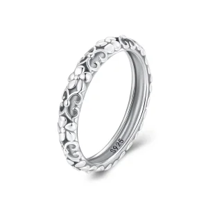(imagine pentru) Inel cu model retro de stil Pandora - SCR958