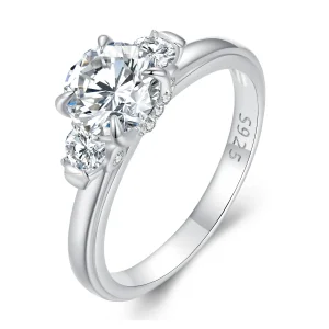 (imagine pentru) Inel Moissanite Exquisite în stilul Pandora - MSR022