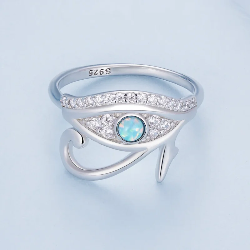 (imagine pentru) Inel Pandora cu stil Zircon Ochiul lui Horus - BSR403 - Vizualizare 3