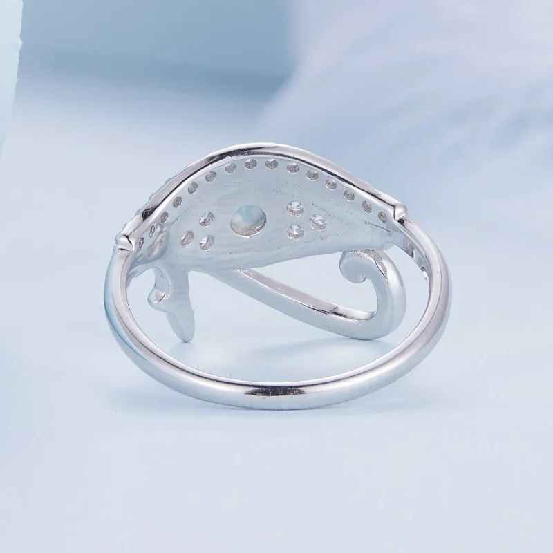 (imagine pentru) Inel Pandora cu stil Zircon Ochiul lui Horus - BSR403 - Vizualizare 4