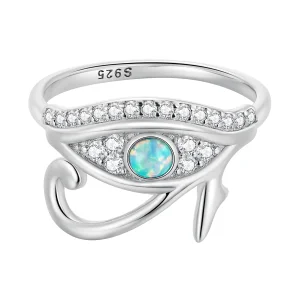(imagine pentru) Inel Pandora cu stil Zircon Ochiul lui Horus - BSR403