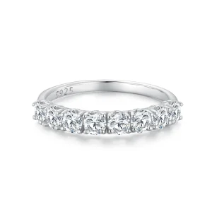 (imagine pentru) Inel Pandora Style cu model Moissanite (Un certificat) - MSR015