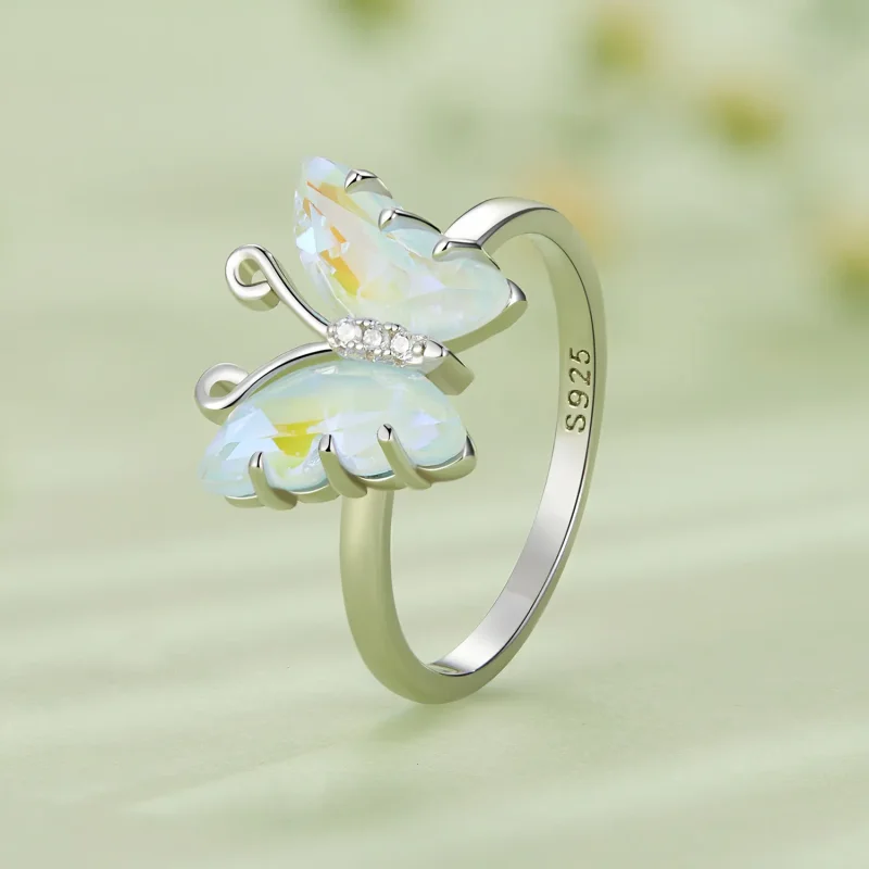 (imagine pentru) Inel Pandora Style Symphony Butterfly - SCR912 - Vizualizare 2