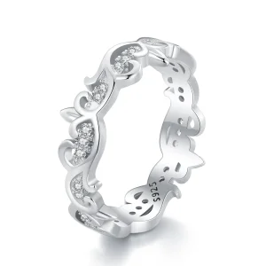 (imagine pentru) Inel stil Pandora cu model de vie - BSR489