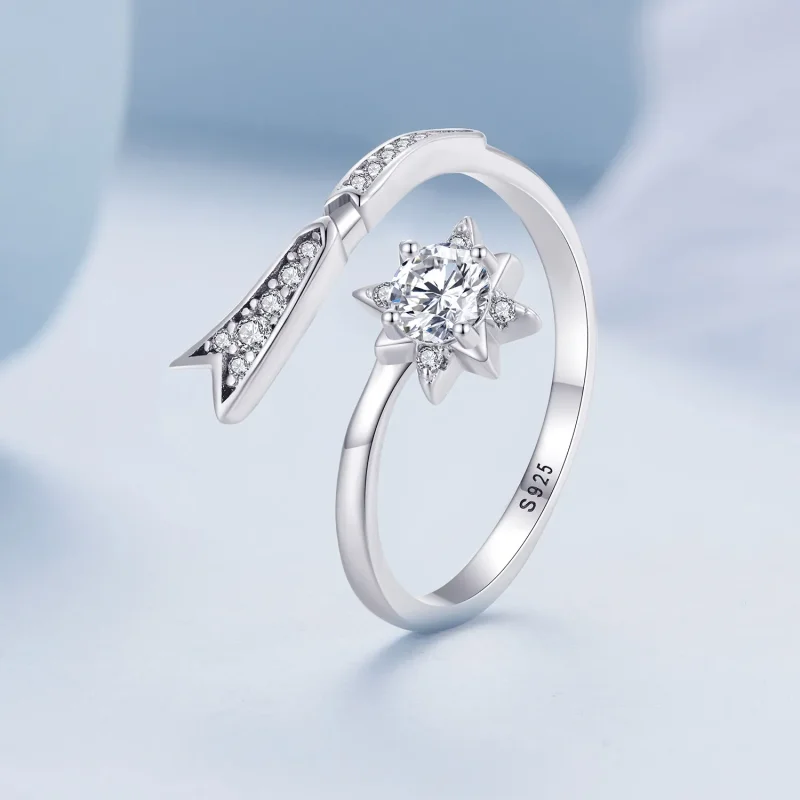 (imagine pentru) Inelul elegant Pandora Style Exquisite Meteor cu deschidere - BSR413 - Vizualizare 2