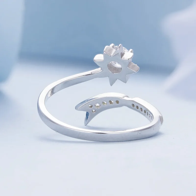 (imagine pentru) Inelul elegant Pandora Style Exquisite Meteor cu deschidere - BSR413 - Vizualizare 4