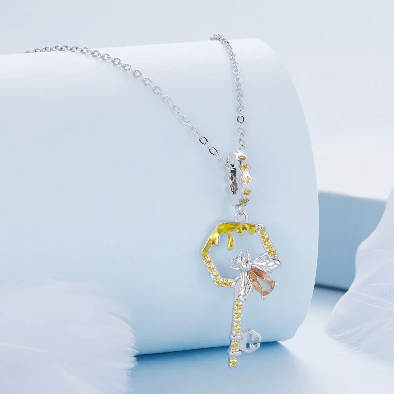 (imagine pentru) Pandantiv cheie cu design Pandora - BSC822 - Vizualizare 2
