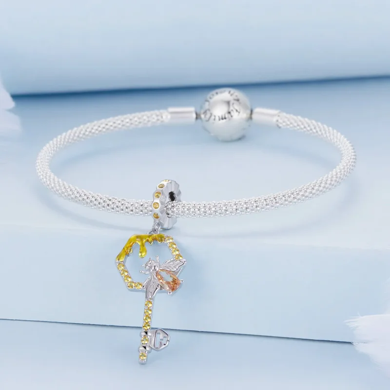 (imagine pentru) Pandantiv cheie cu design Pandora - BSC822 - Vizualizare 3