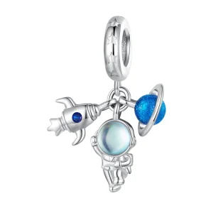 (imagine pentru) Pandantiv stil Pandora Astronaut Dangle - BSC791