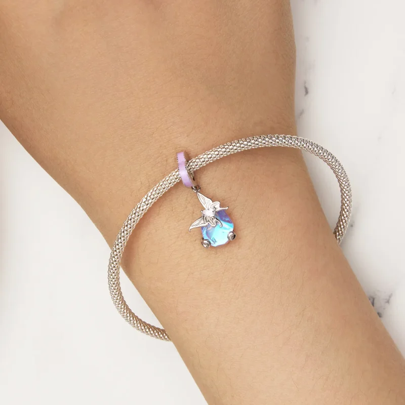 (imagine pentru) Pandantiv Pandantiv Stil Pandora cu Fluture - SCC2546 - Vizualizare 5