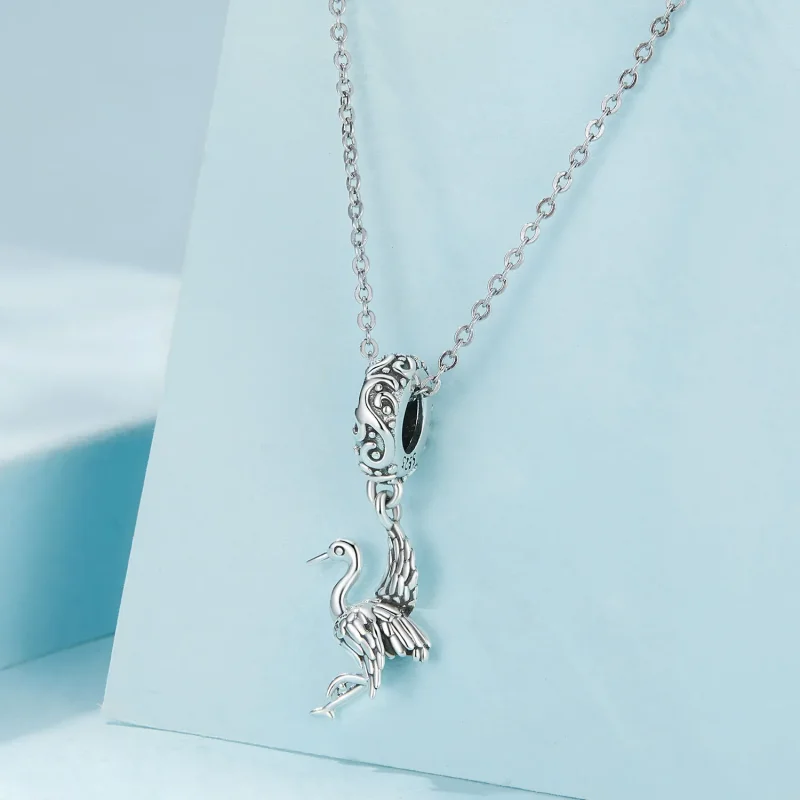 (imagine pentru) Pandantiv stil Pandora cu gheara de cocor - SCC2634 - Vizualizare 2