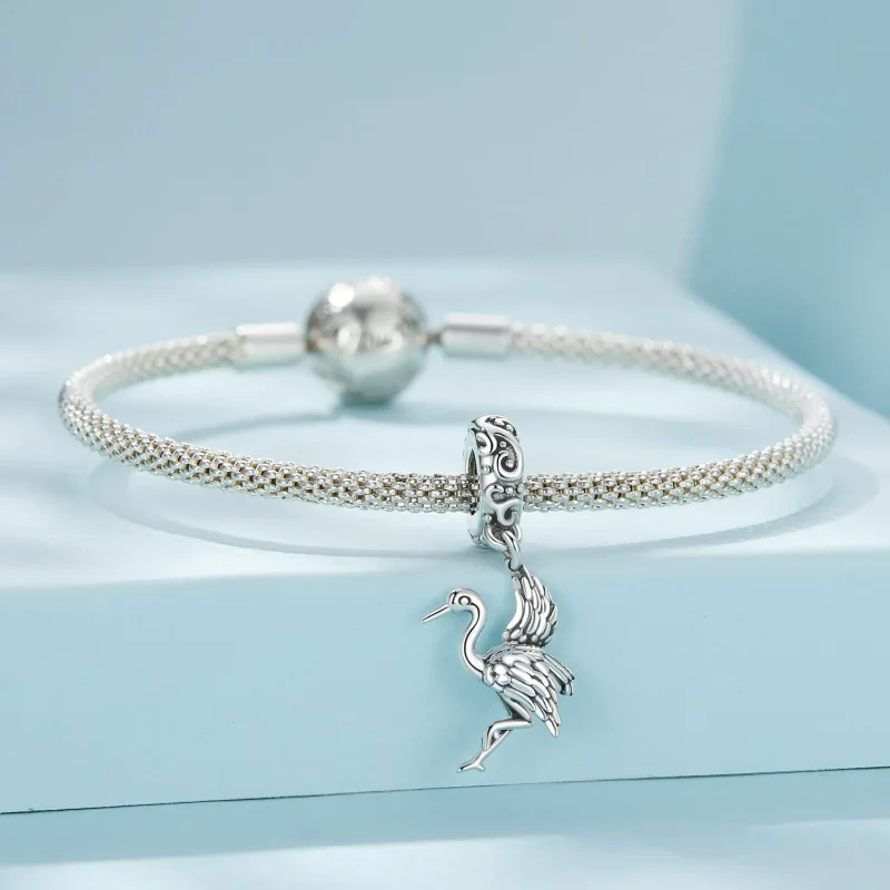 (imagine pentru) Pandantiv stil Pandora cu gheara de cocor - SCC2634 - Vizualizare 3