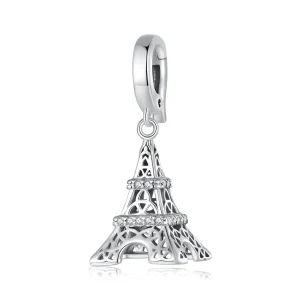 Pandantiv stil Pandora cu turnul Eiffel - SCC2570 (imagine pentru) Pandantiv stil Pandora cu turnul Eiffel - SCC2570