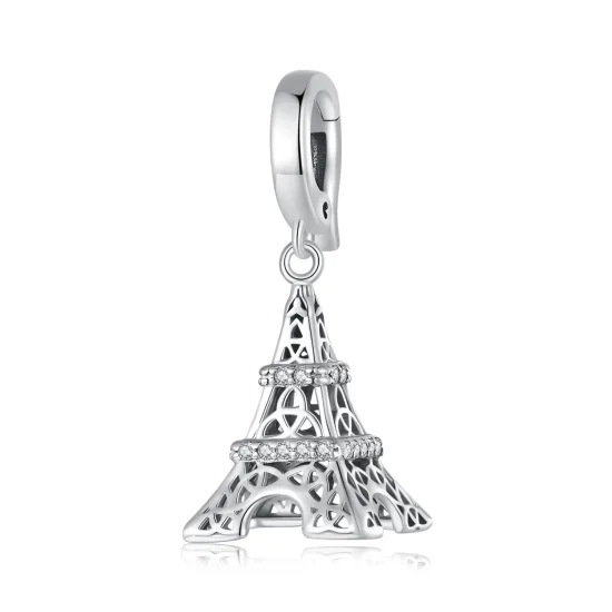 (imagine pentru) Pandantiv stil Pandora cu turnul Eiffel - SCC2570