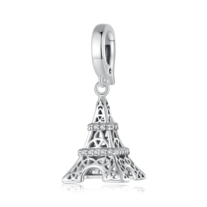 (imagine pentru) Pandantiv stil Pandora cu turnul Eiffel - SCC2570