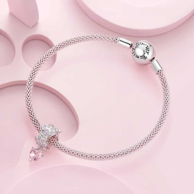 (imagine pentru) Pandantivul cu model de labă în stil Pandora - SCC2577 - Vizualizare 7