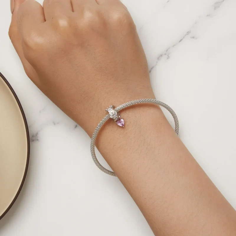 (imagine pentru) Pandantivul cu model de labă în stil Pandora - SCC2577 - Vizualizare 8