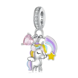 (imagine pentru) Pandora Stil Arc Unicorn Dangle - SCC2468