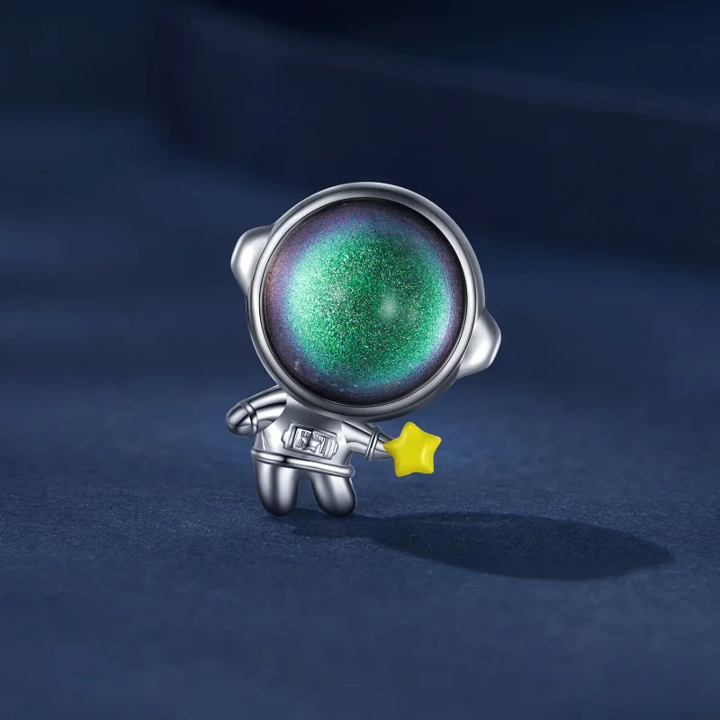 (imagine pentru) Pandora Stil Astronaut Stea Pandantiv - BSC793 - Vizualizare 2
