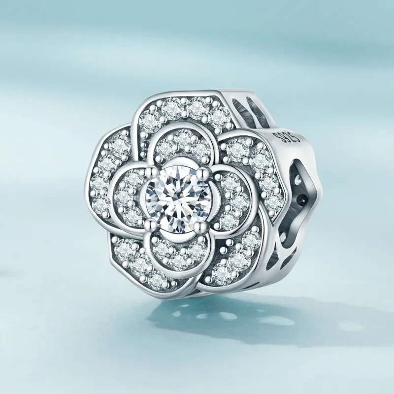 (imagine pentru) Pandora Stil Breloc Camellia - SCC2493 - Vizualizare 2