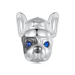 (imagine pentru) Pandora Stil Bulldog Francez Breloc - SCC2588