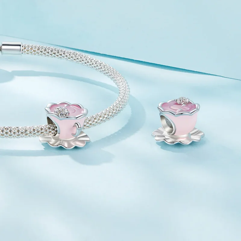 (imagine pentru) Pandora Stil Ceai Cupă Floare Ciondol - SCC2563 - Vizualizare 4
