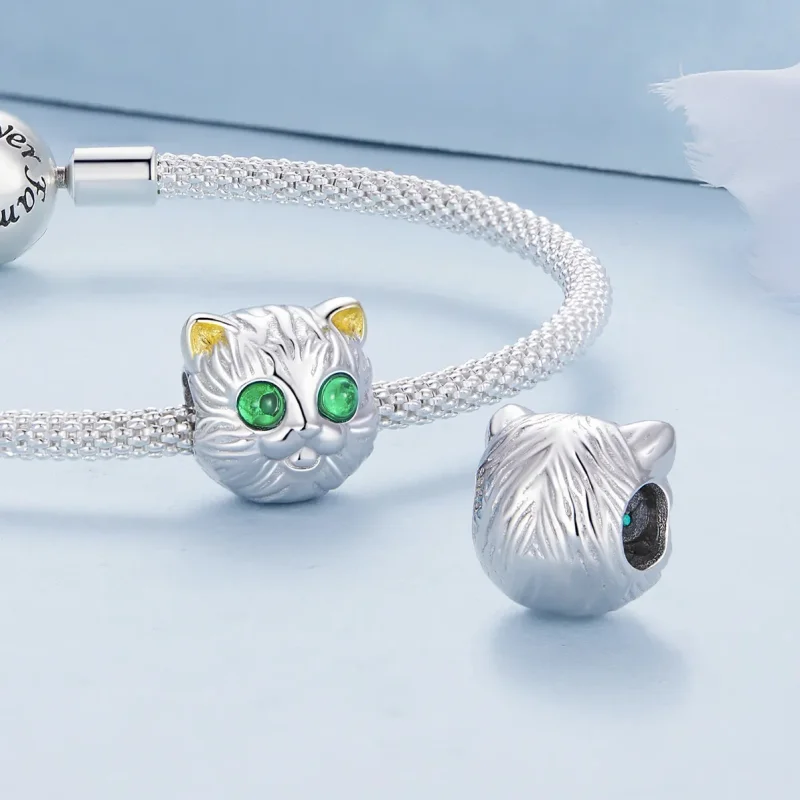 (imagine pentru) Pandora Stil Charm de pisică exquisită - BSC834 - Vizualizare 4