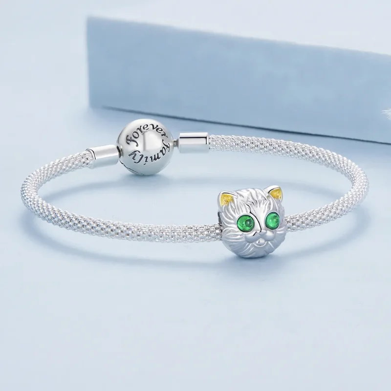 (imagine pentru) Pandora Stil Charm de pisică exquisită - BSC834 - Vizualizare 5