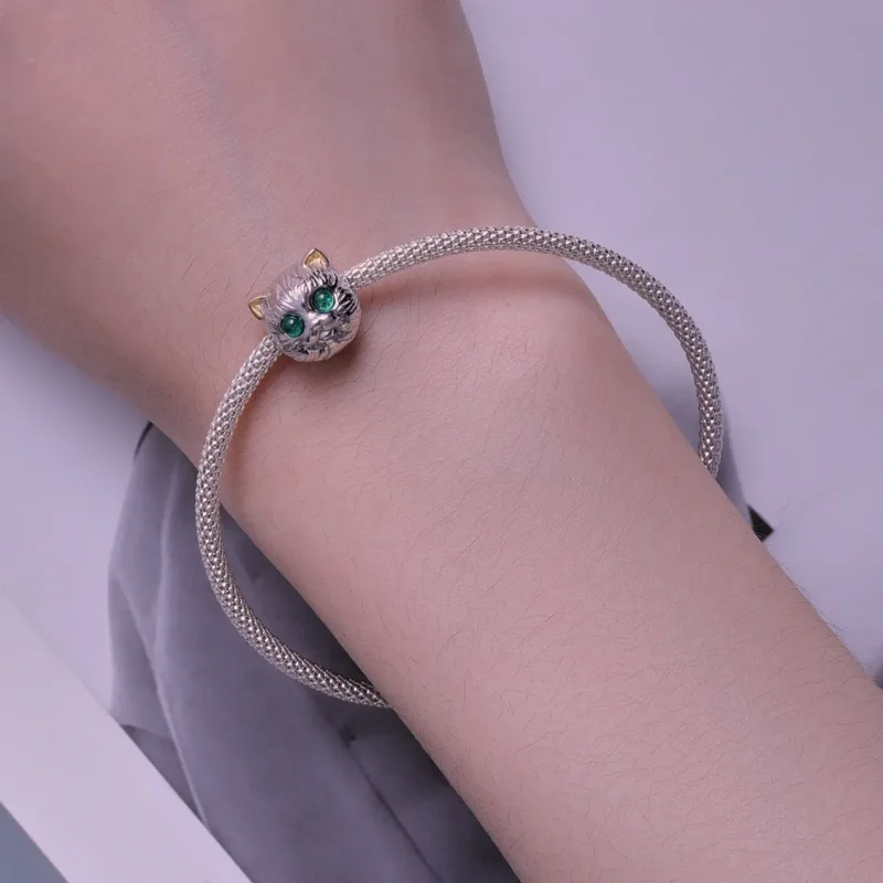 (imagine pentru) Pandora Stil Charm de pisică exquisită - BSC834 - Vizualizare 6