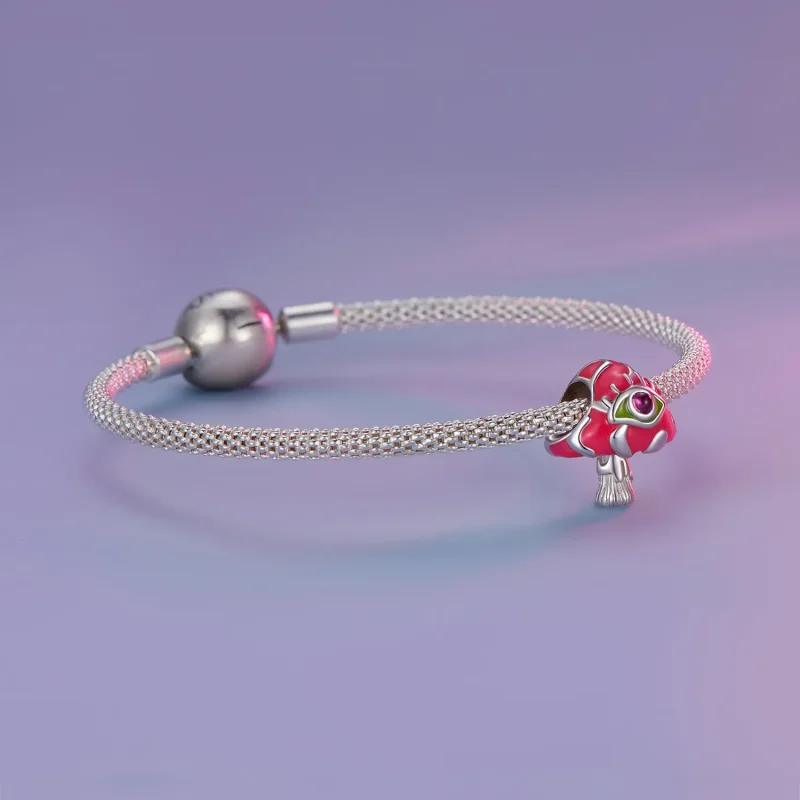 (imagine pentru) Pandora Stil Ciuperci Halucinogene Breloc - SCC2532 - Vizualizare 6