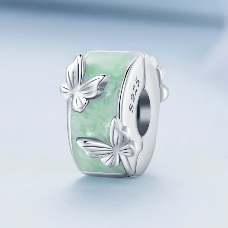 (imagine pentru) Pandora Stil Clip Fluture - BSC840 - Vizualizare 2
