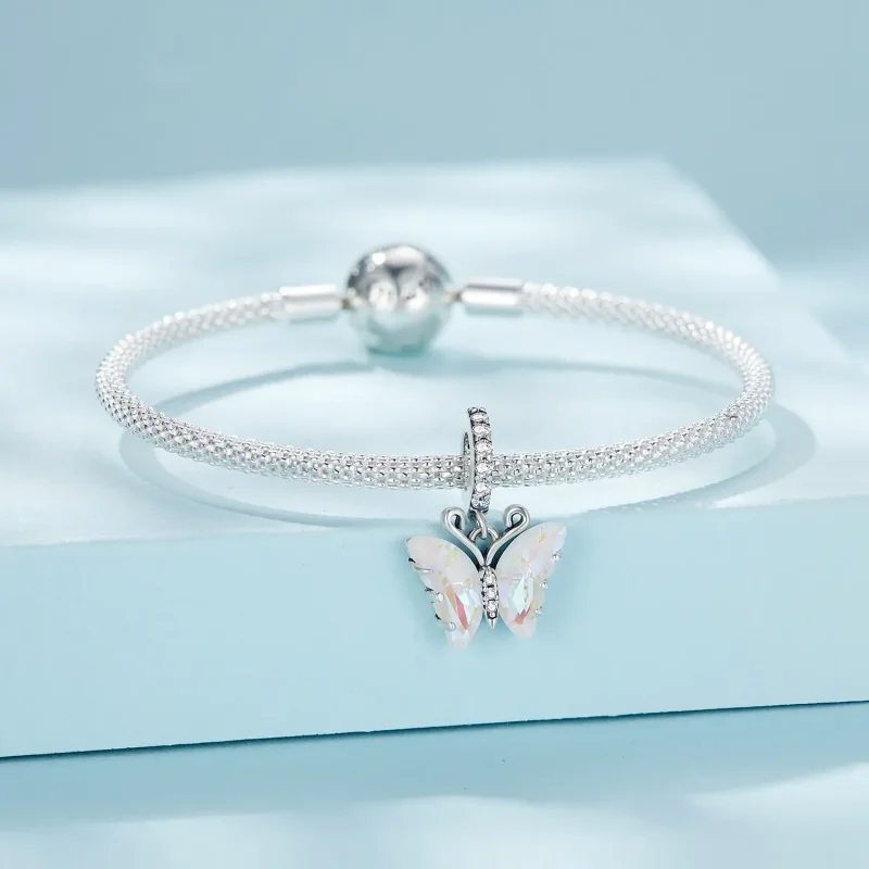 (imagine pentru) Pandora Stil Colorat Aurora Fluture Dangle - SCC2305-CF - Vizualizare 3