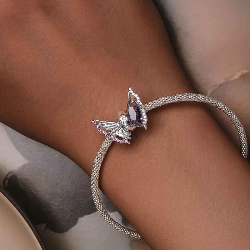 (imagine pentru) Pandora Stil Farmecul Fluturelui Schelet - BSC911 - Vizualizare 7