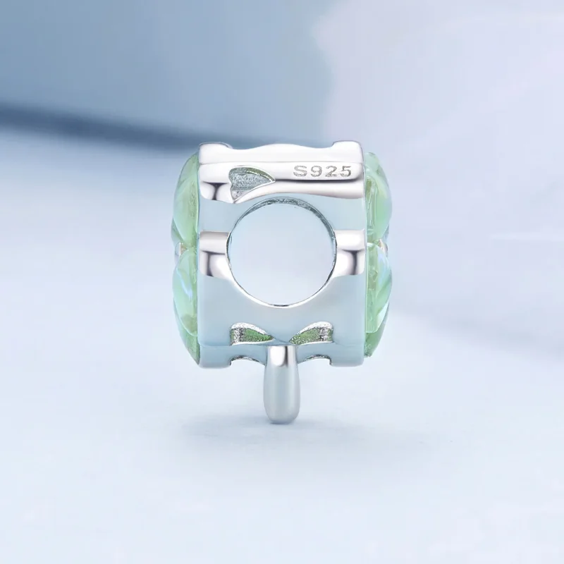 (imagine pentru) Pandora Stil Fermecător cu Patru Frunze de Clover - BSC733-GN - Vizualizare 3