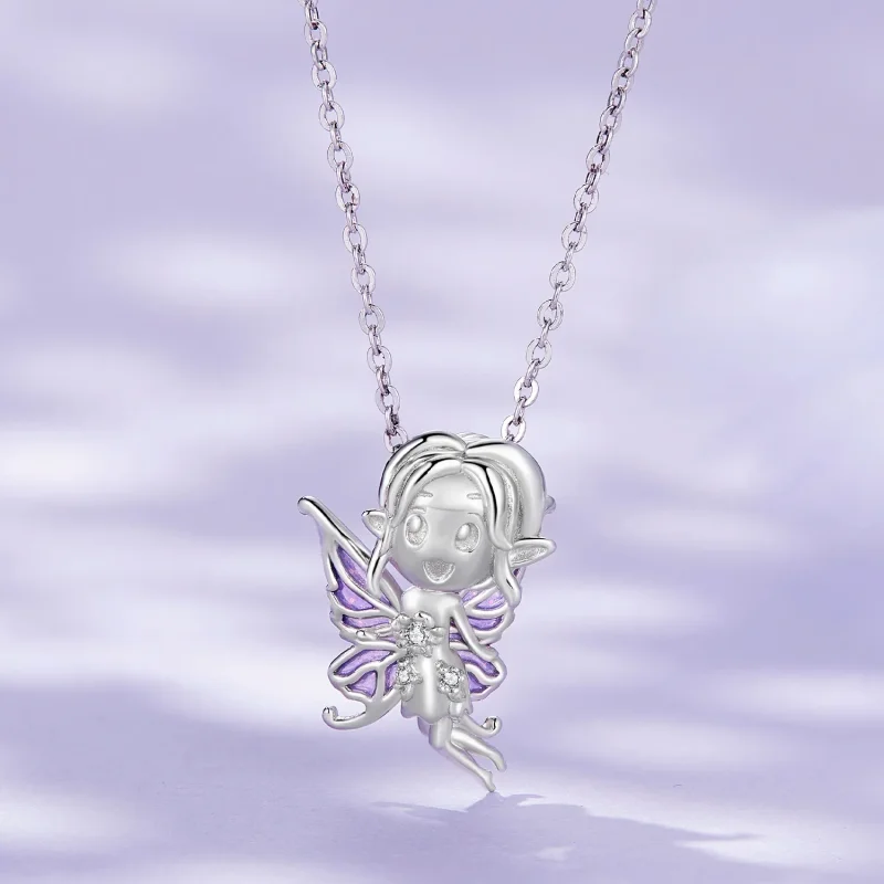 (imagine pentru) Pandora Stil Fluture Elf Pandantiv - SCC2544 - Vizualizare 2