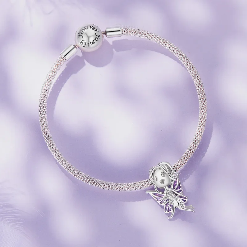 (imagine pentru) Pandora Stil Fluture Elf Pandantiv - SCC2544 - Vizualizare 3