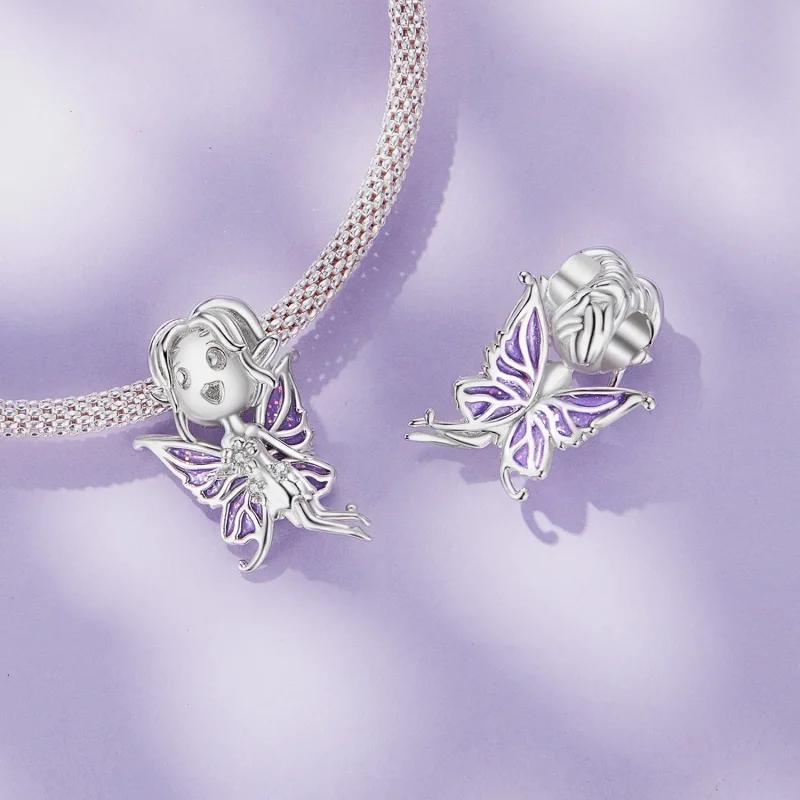 (imagine pentru) Pandora Stil Fluture Elf Pandantiv - SCC2544 - Vizualizare 4