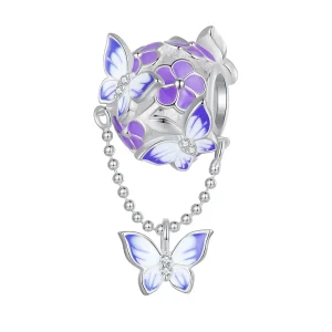 (imagine pentru) Pandora Stil Fluture Tassel Pandantiv - SCC2460