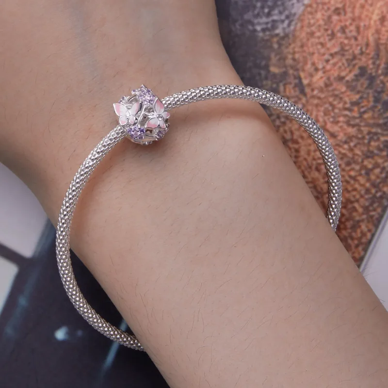 (imagine pentru) Pandora Stil Fluture Zirconiu Pendulă - SCC2463 - Vizualizare 6