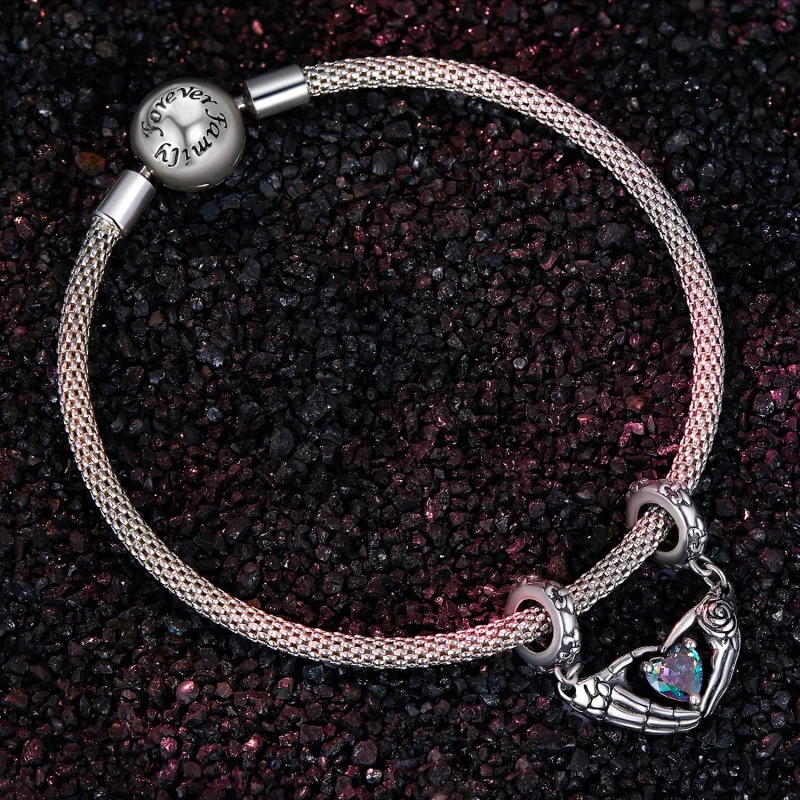 (imagine pentru) Pandora Stil Halloween Skull Mâini Atârnate - SCC2607 - Vizualizare 3