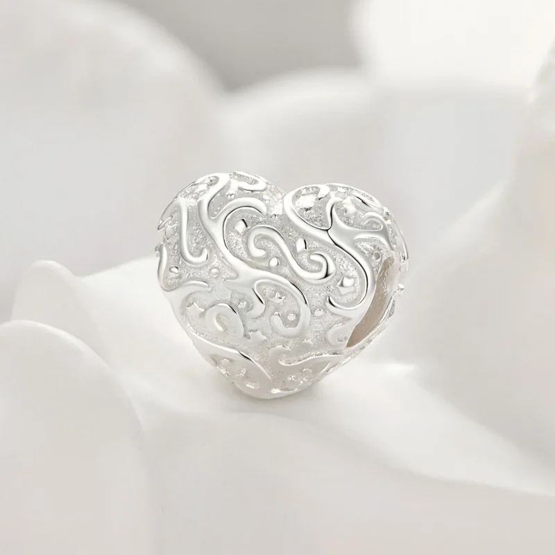 (imagine pentru) Pandora Stil Inimă Model Charm în formă de inimă - SCC2618 - Vizualizare 2