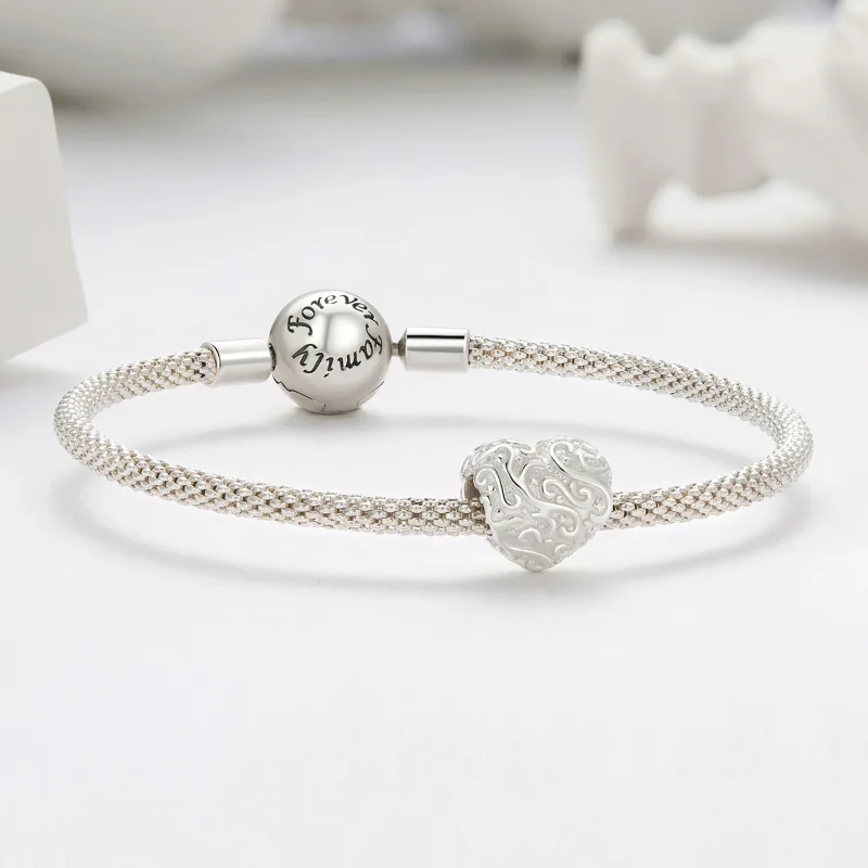 (imagine pentru) Pandora Stil Inimă Model Charm în formă de inimă - SCC2618 - Vizualizare 5